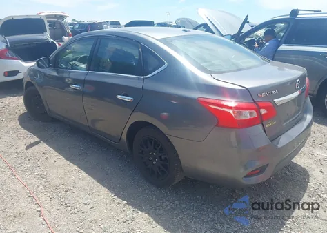 2017 Nissan Sentra Sv from USA, damaged, VIN 3N1AB7AP8HY341153